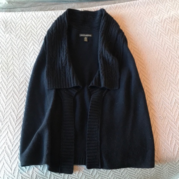 Wool/cashmere blend sleeveless sweater. Vest - Picture 2 of 5